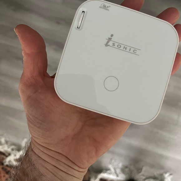Mini (smallest) portable Bluetooth and WIFI Projector - Picture 1 of 3